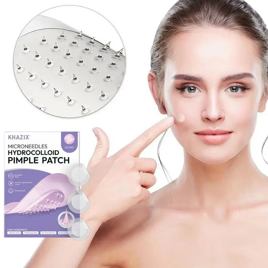 (1+1)x24 pcs DOTLY - Invisible Acne Wounds Face Care Patch